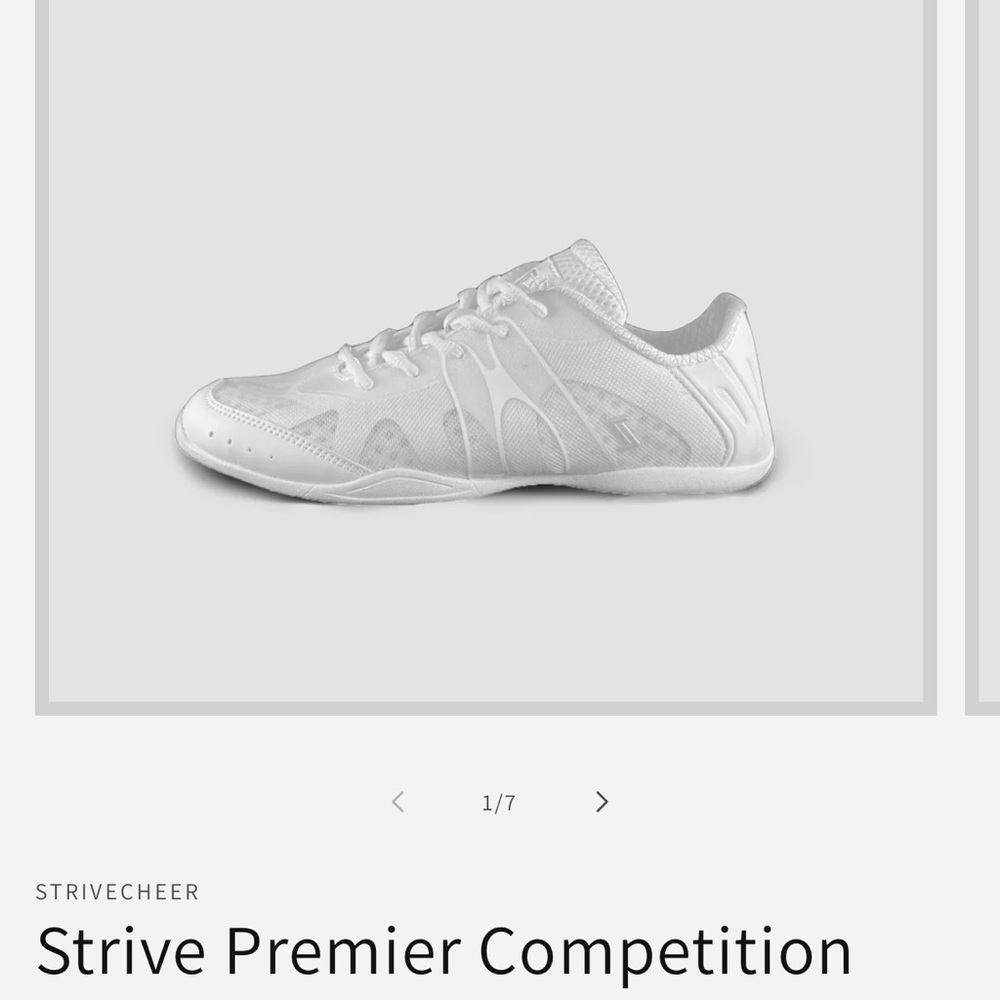 WoMen's White Premier Competition Shoes